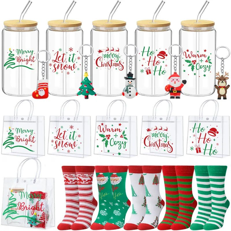 Holiday Tumbler & Socks Set