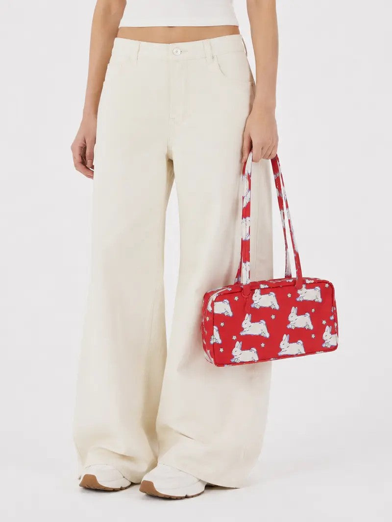 Bunny Print Shoulder Bag