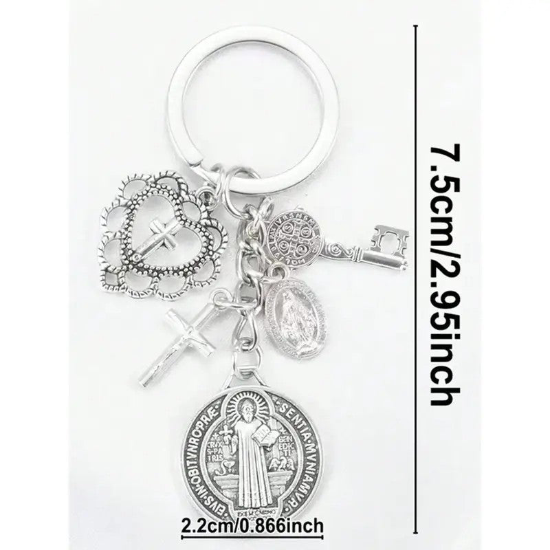 St. Benedict Medal Bag Charm