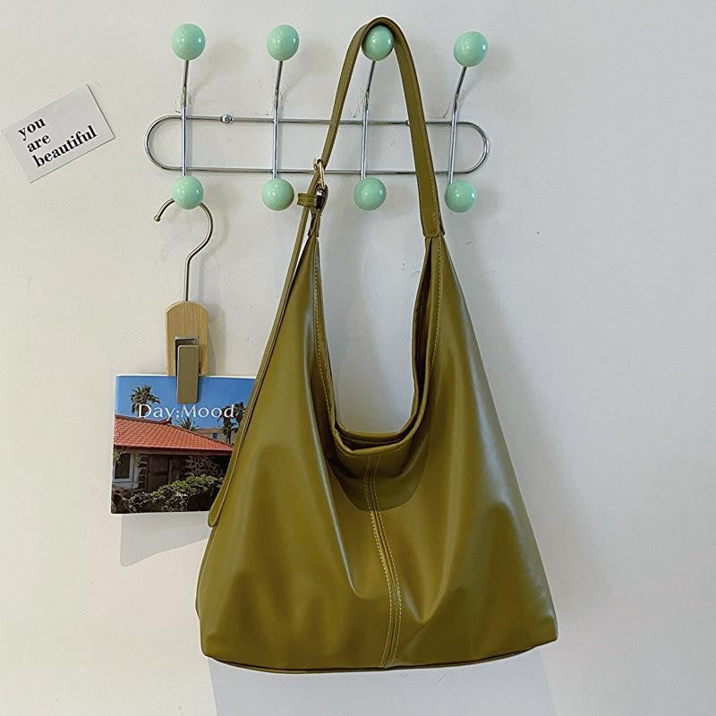 Soft Leather Hobo Bag