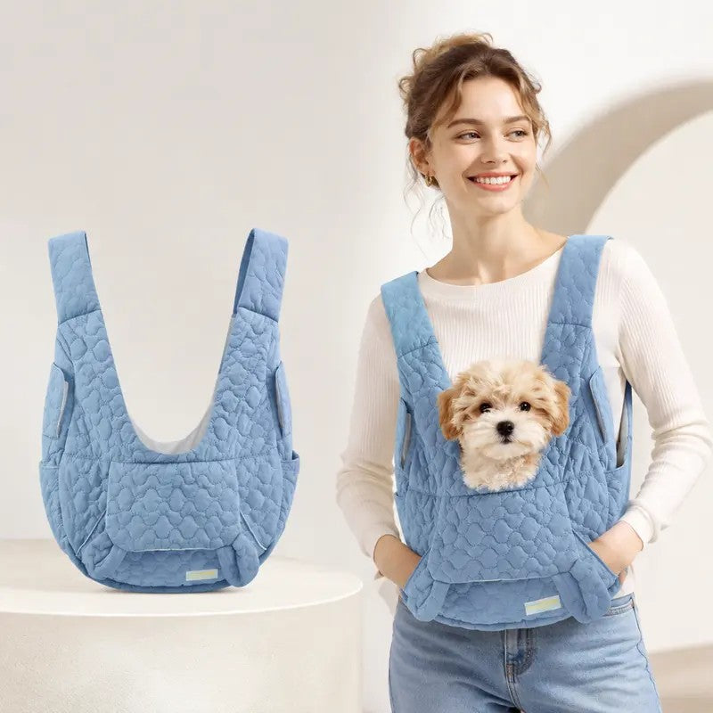 Quilted Pet Carrier Vest