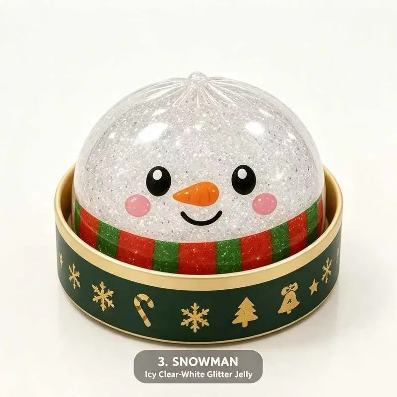 Festive Glitter Squishy Set