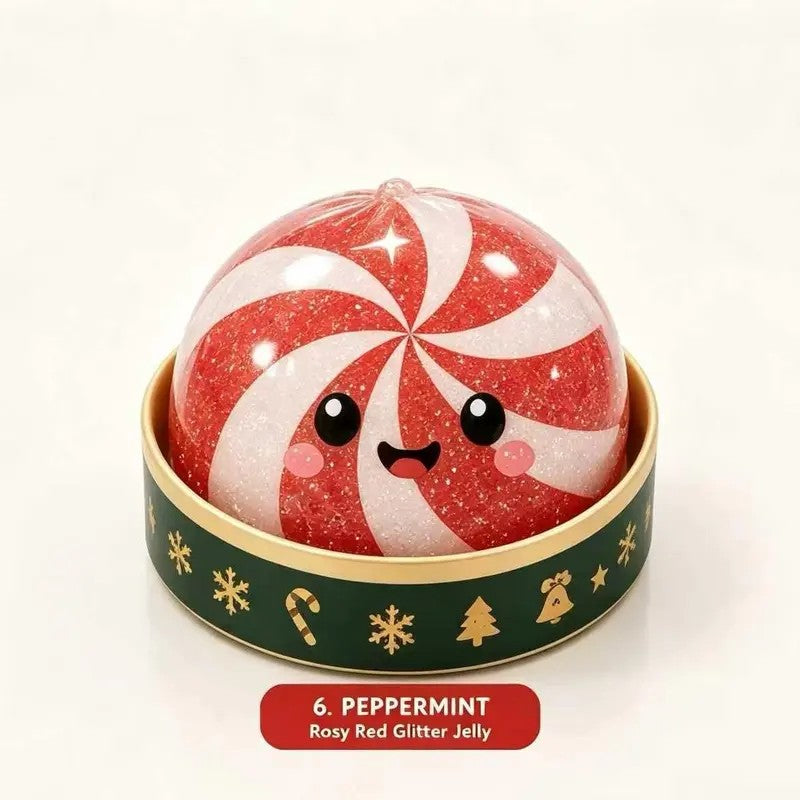 Festive Glitter Squishy Set
