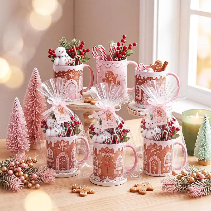 Gingerbread House Mug Gift Set