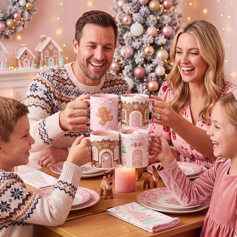 Gingerbread House Mug Gift Set