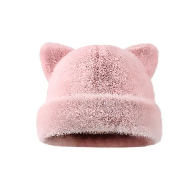 Leopard Cat Ear Beanie