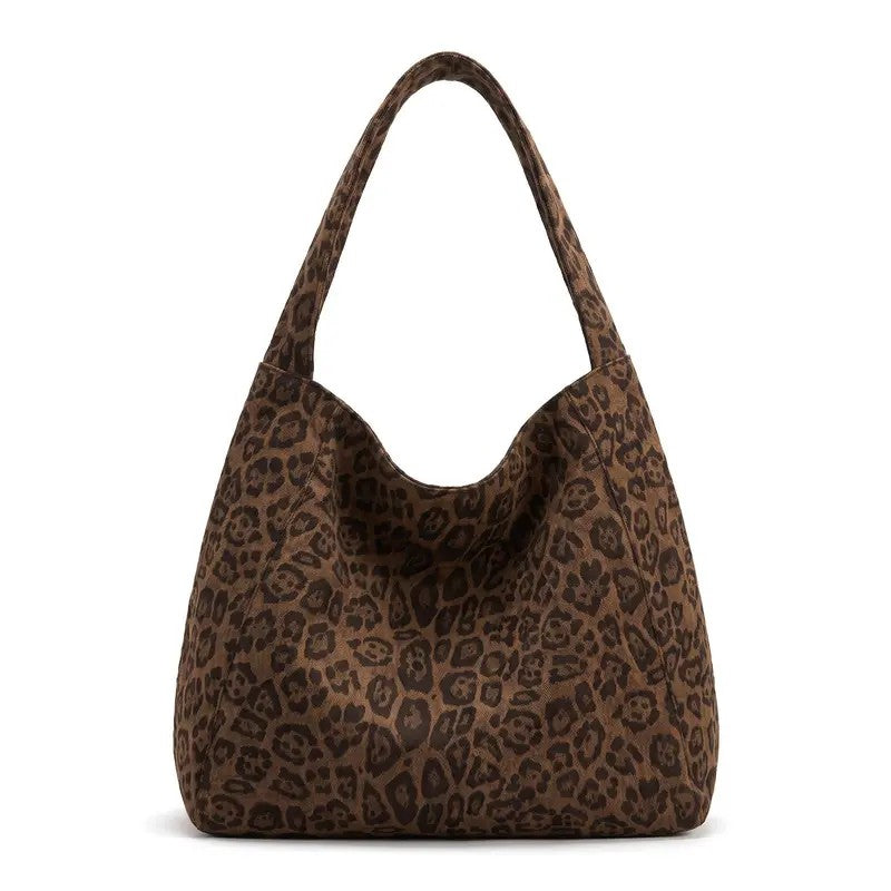 Leopard Print Shoulder Bag