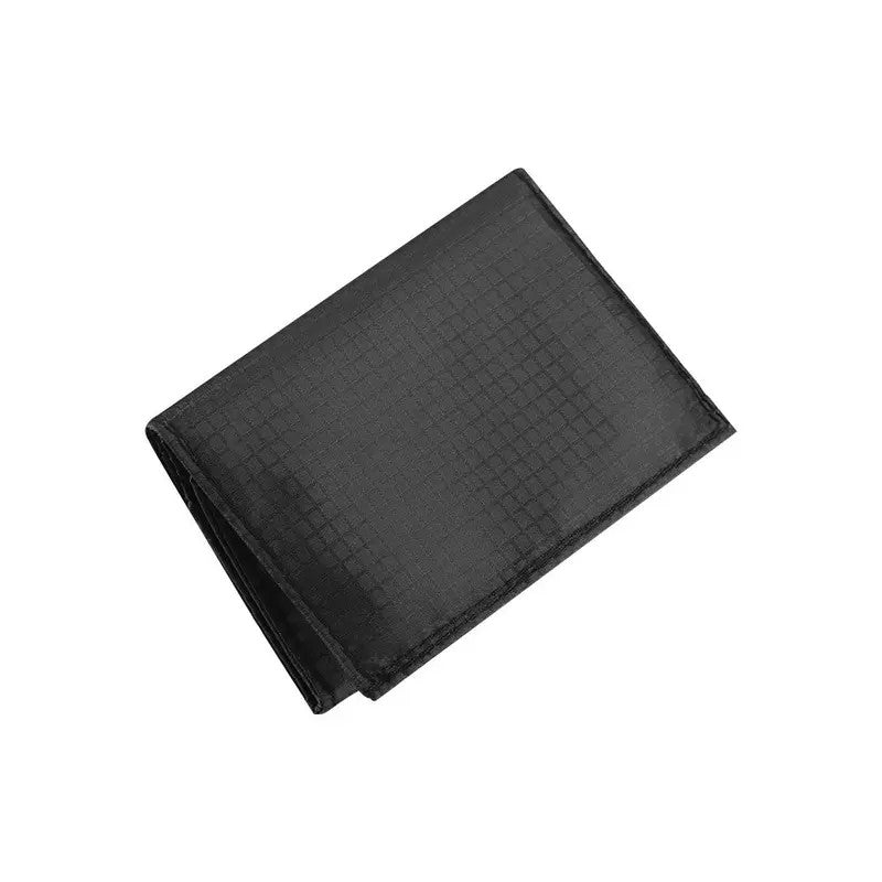 Black Textured Waist Pouch