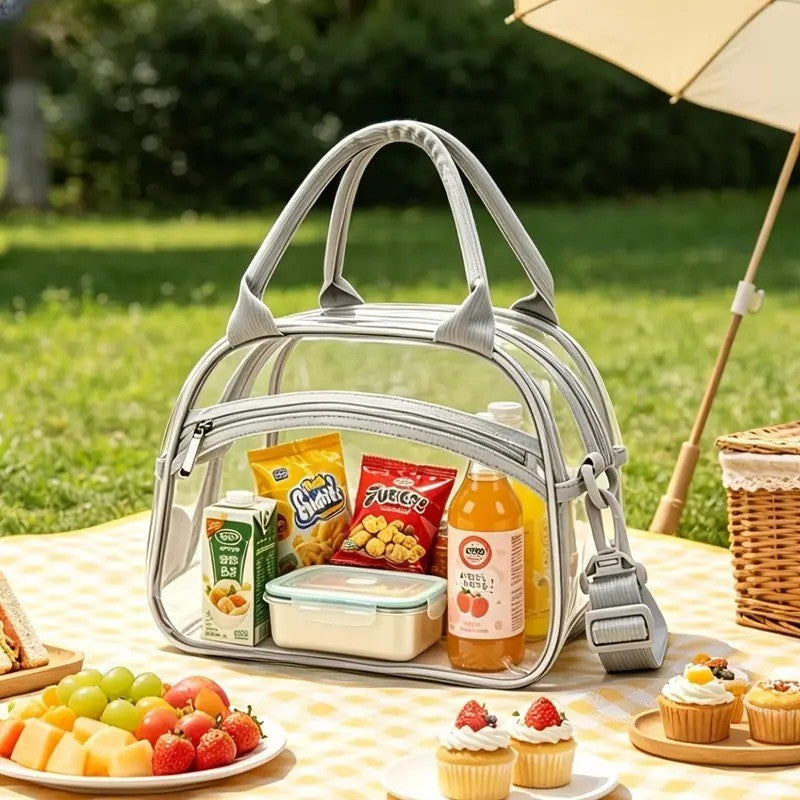 Clear Dome Lunch Tote