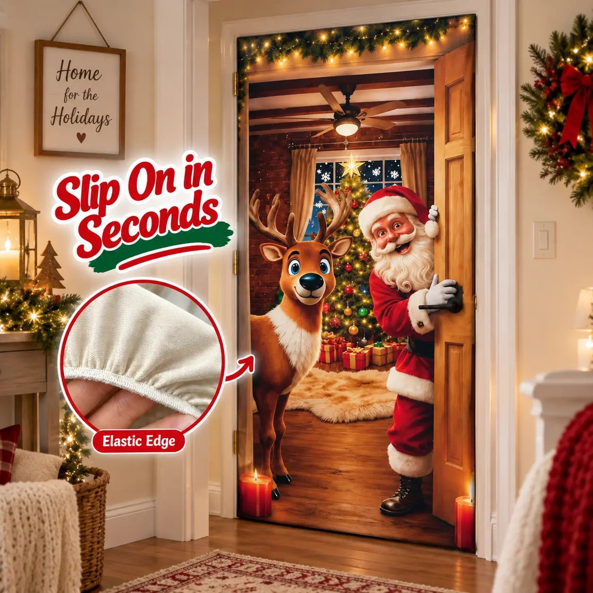 Christmas Door Cover