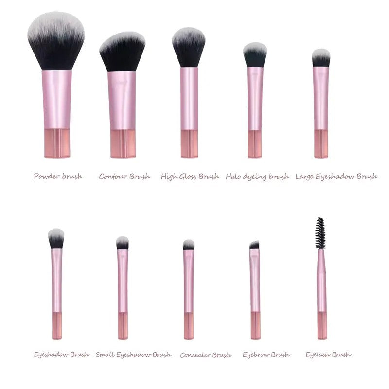 Travel Makeup Brush Set