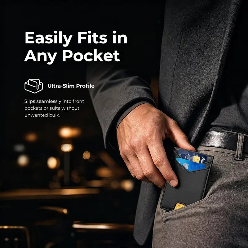 Slim Pop-Up Card Wallet