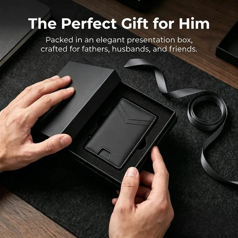 Slim Pop-Up Card Wallet