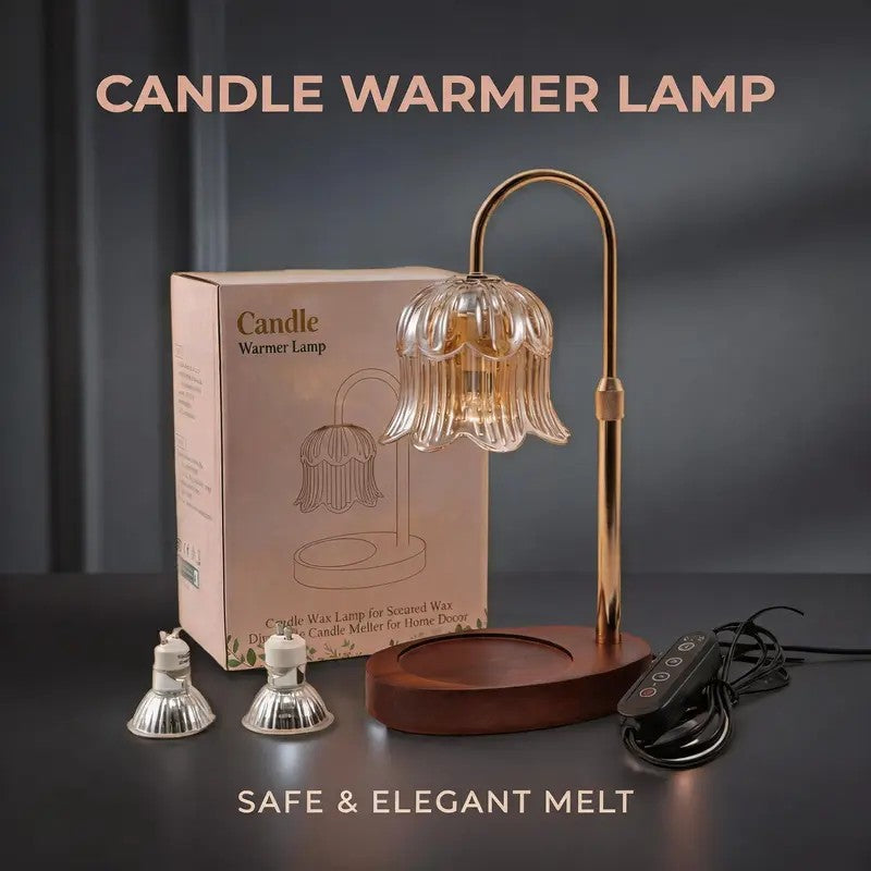 Bell Shade Candle Warmer Lamp