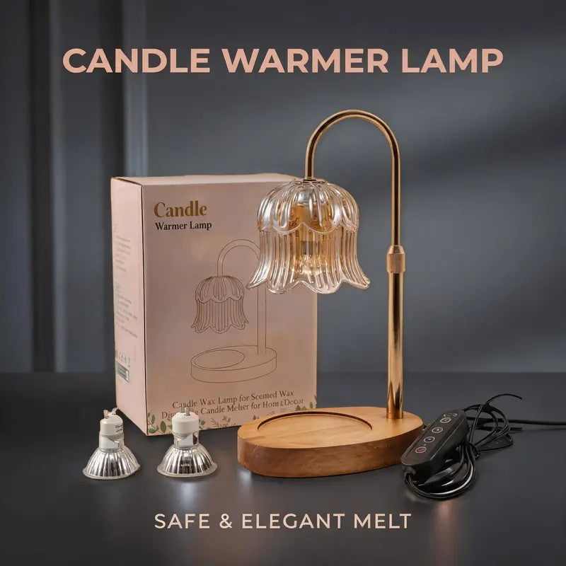 Bell Shade Candle Warmer Lamp