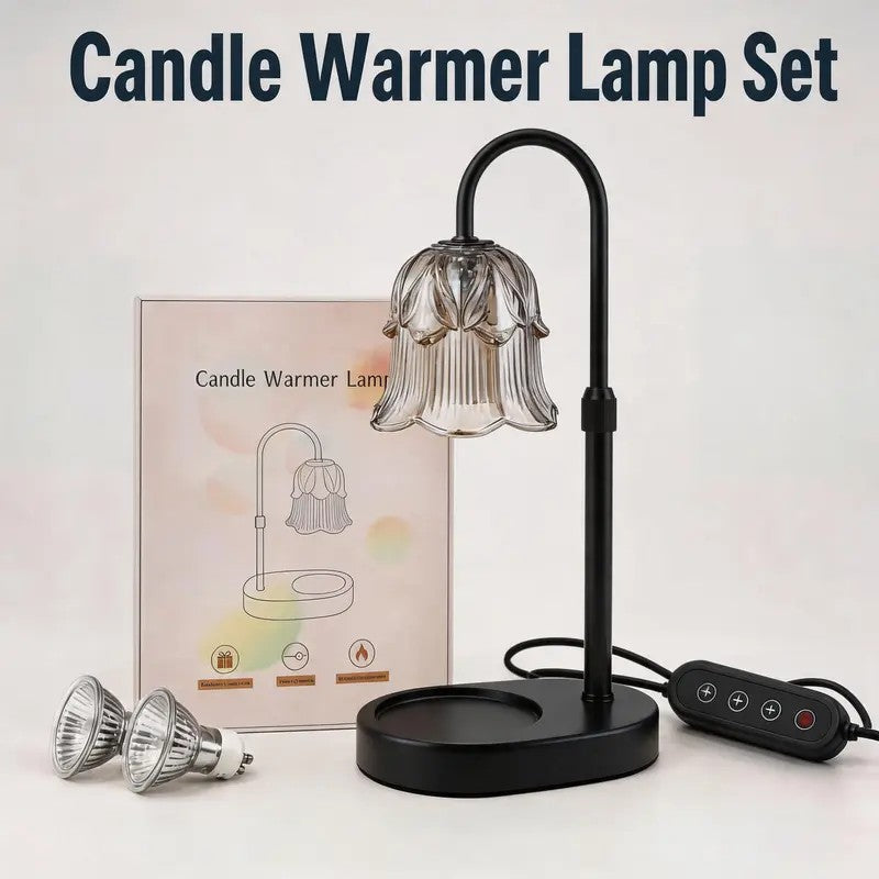 Bell Shade Candle Warmer Lamp