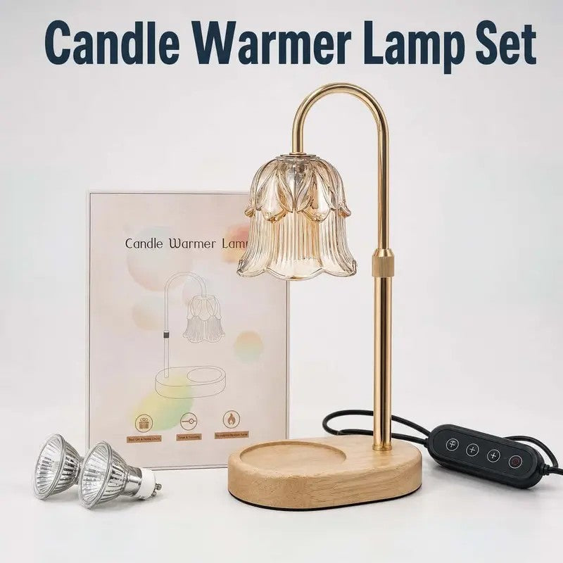 Bell Shade Candle Warmer Lamp