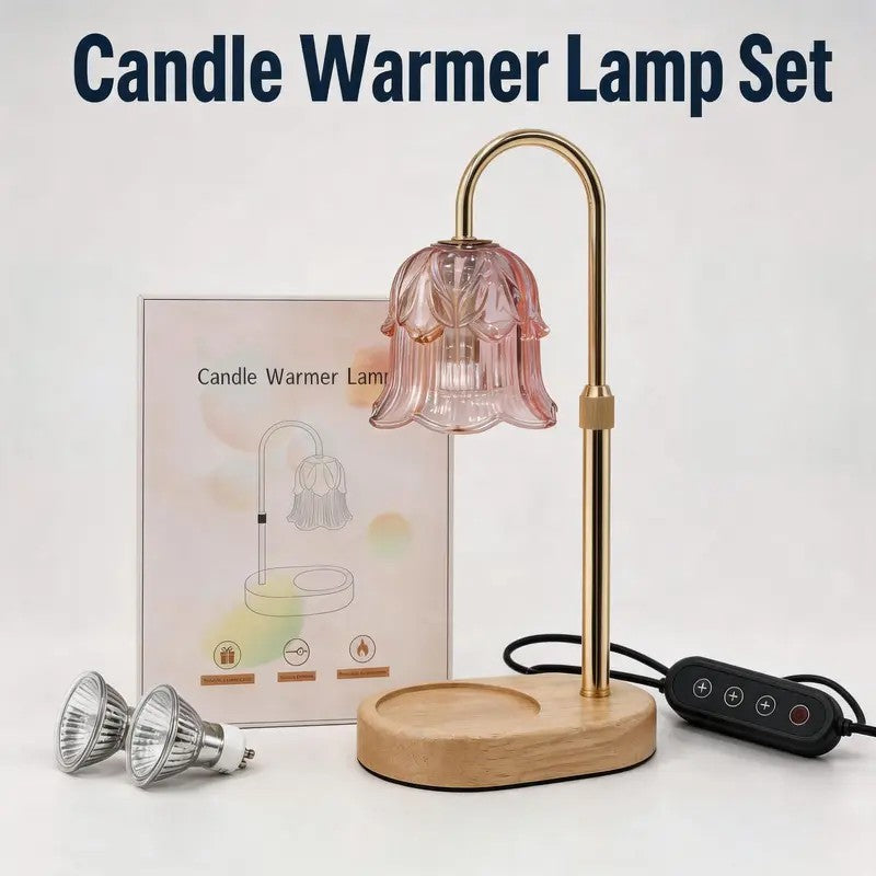 Bell Shade Candle Warmer Lamp