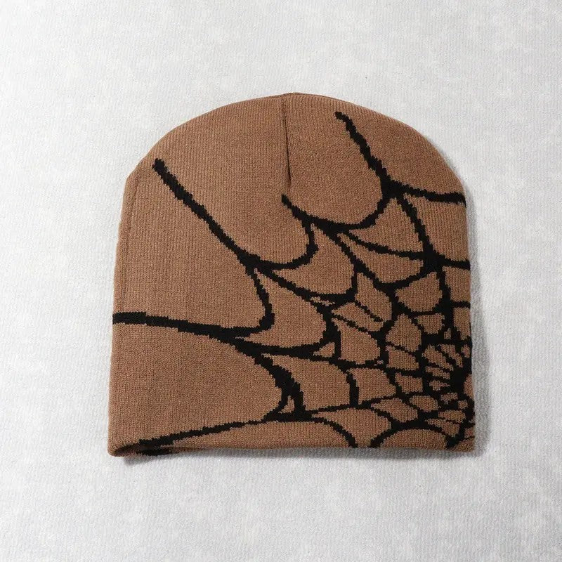 Spider Web Knit Beanie