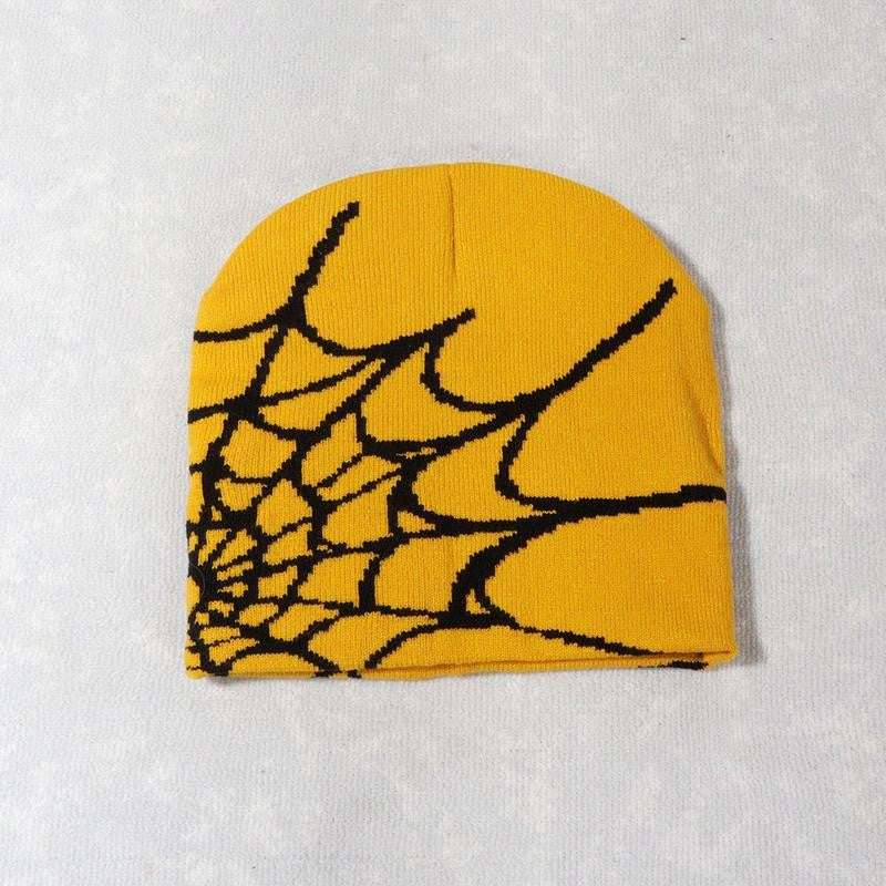 Spider Web Knit Beanie