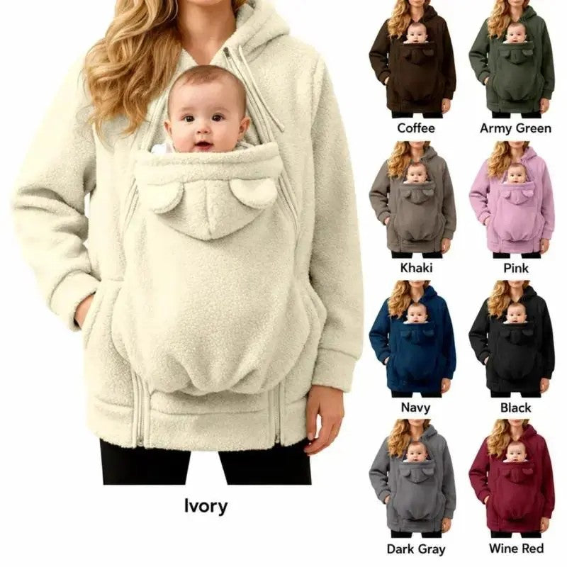 Fleece Babywearing Hoodie