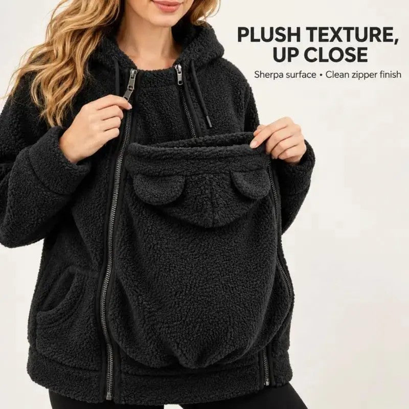 Fleece Babywearing Hoodie