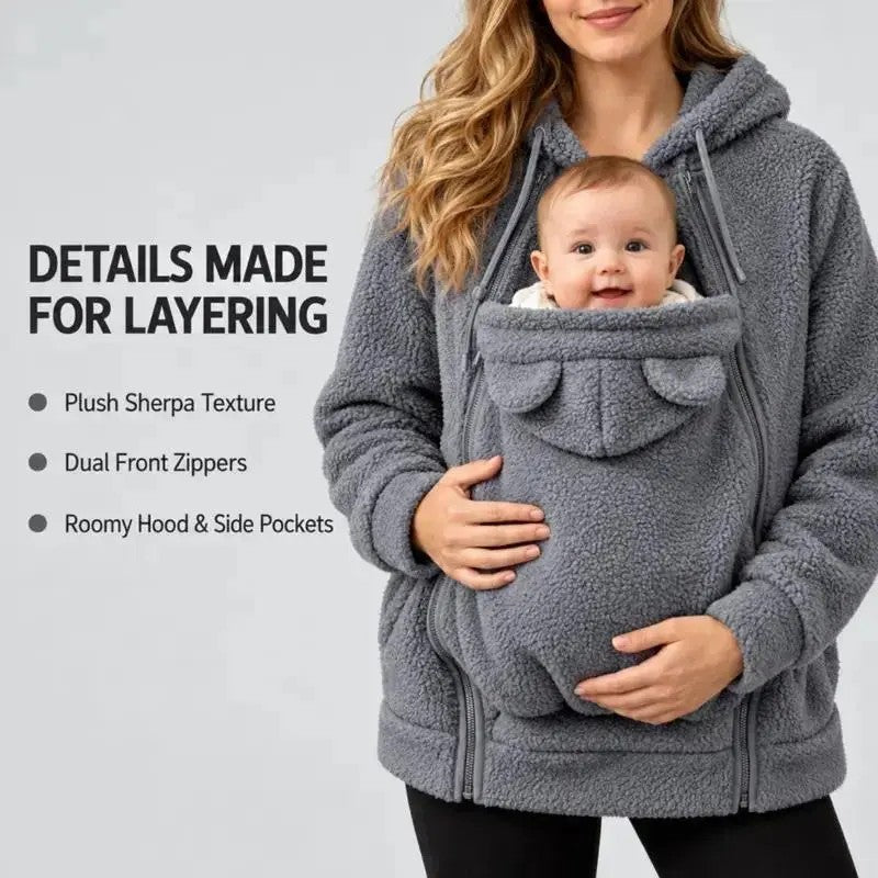 Fleece Babywearing Hoodie