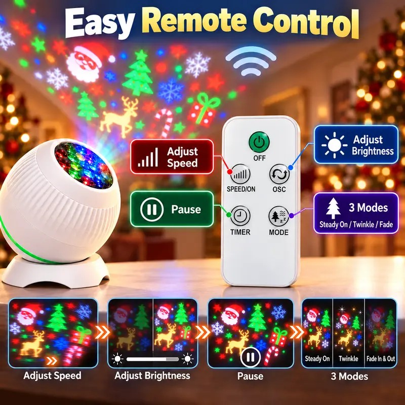 Holiday Scene Projector Light