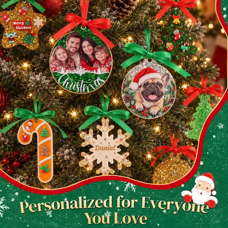 Christmas Ornament Resin Craft Kit