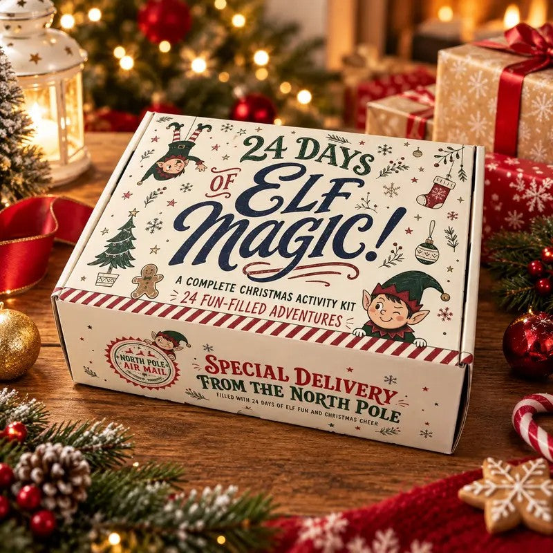 Holiday Elf Activity Set