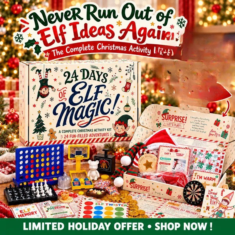 Holiday Elf Activity Set