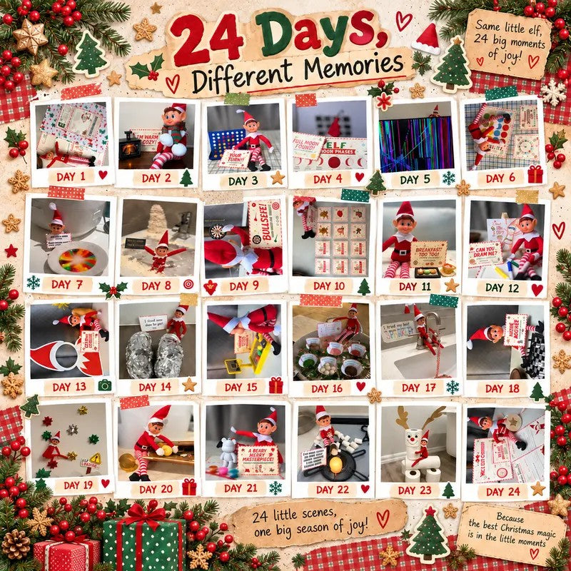 Holiday Elf Activity Set