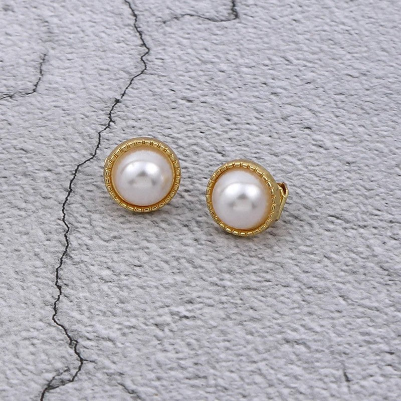 Cascading Pearl Drop Earrings