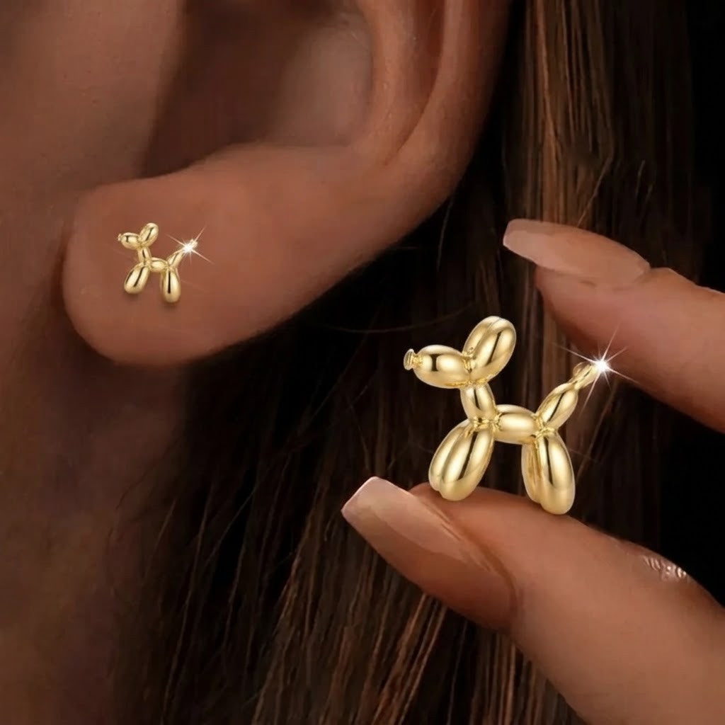 Balloon Animal Stud Earrings