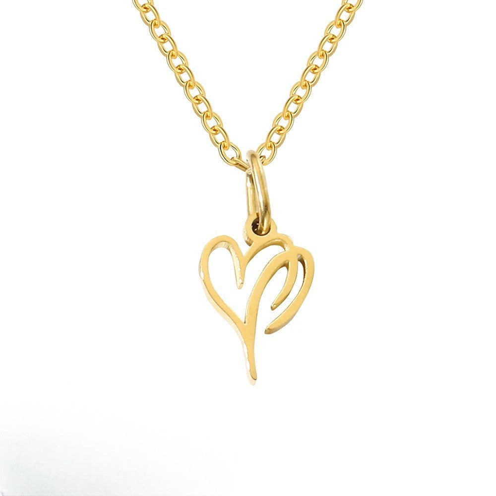 Script Initial Necklace