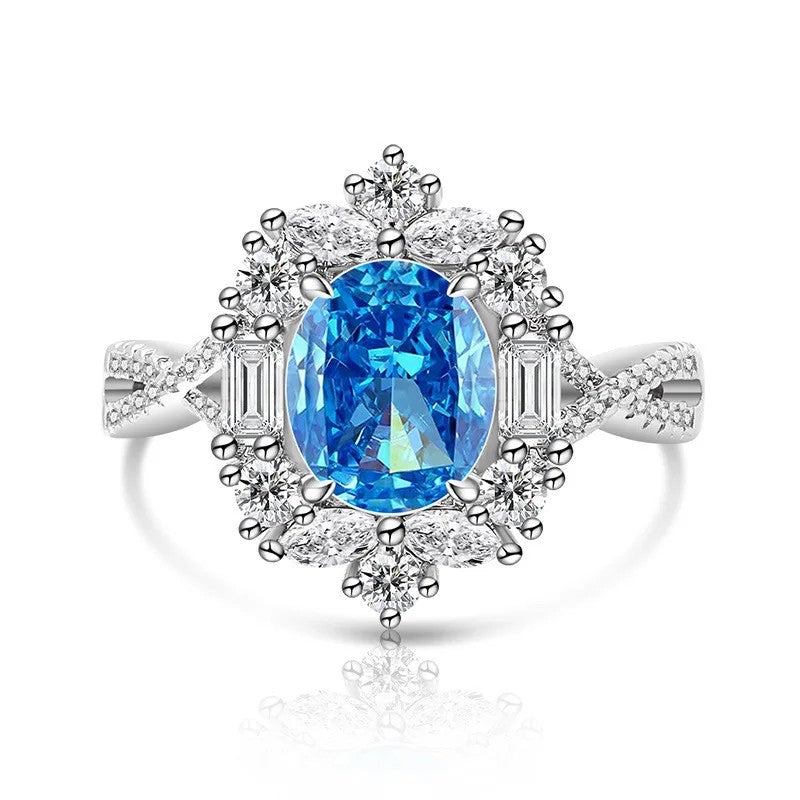 Oval Halo Ring