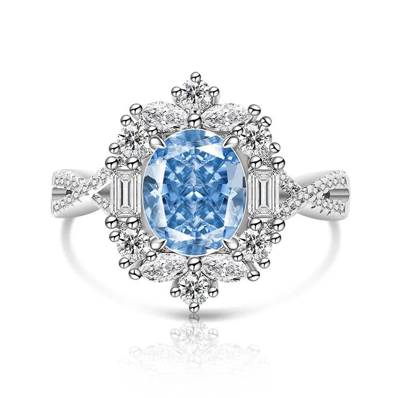 Oval Halo Ring