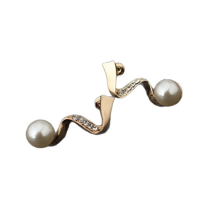 Serpentine Pearl Pendant Necklace & Earring Set