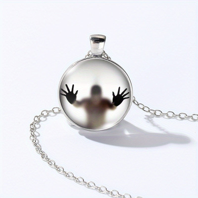 Glowing Silhouette Pendant Necklace