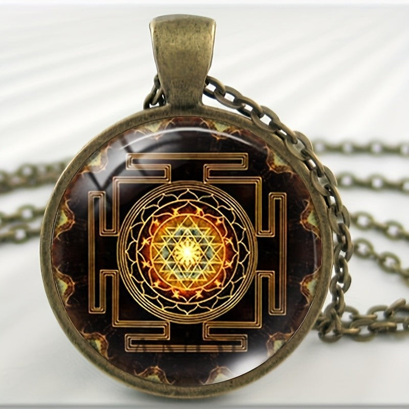 Sri Yantra Mandala Necklace