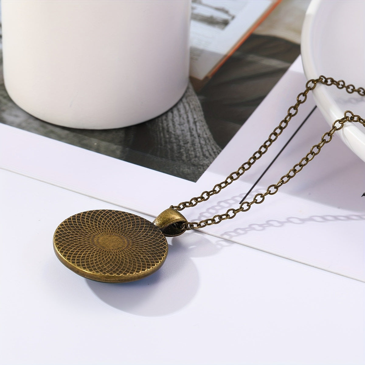 Sri Yantra Mandala Necklace