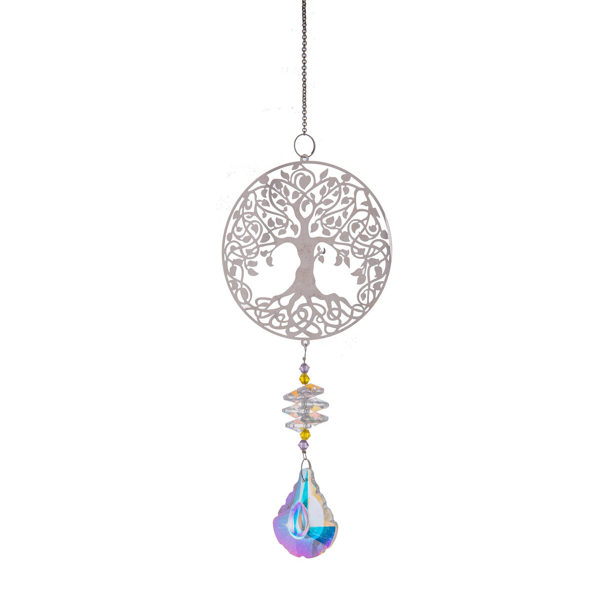 Animal & Tree Crystal Suncatcher Set