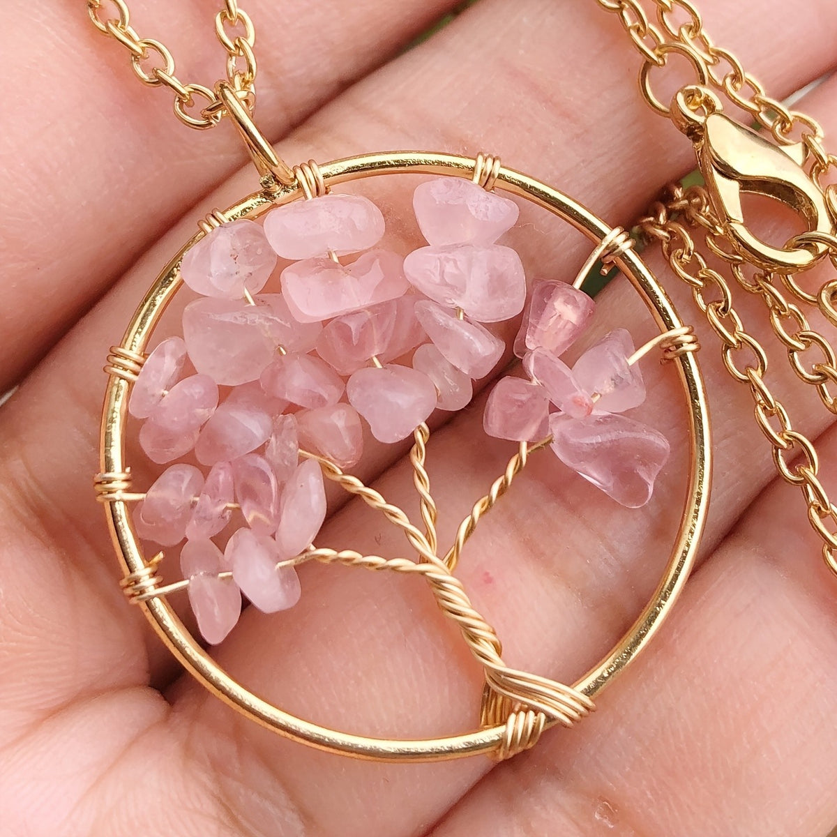 Crystal Tree of Life Necklace