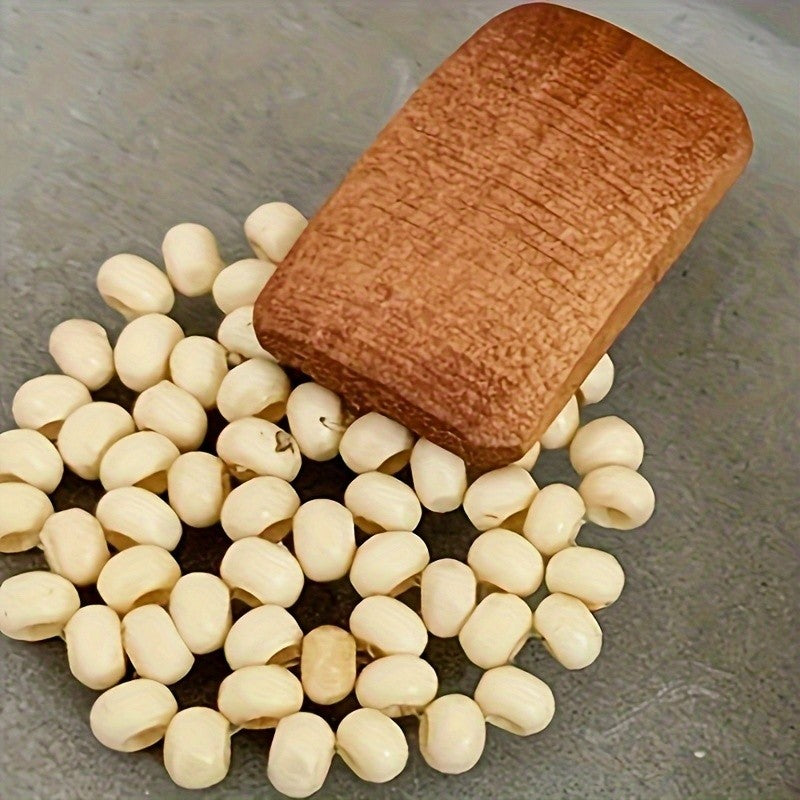 Wood Bead Earrings