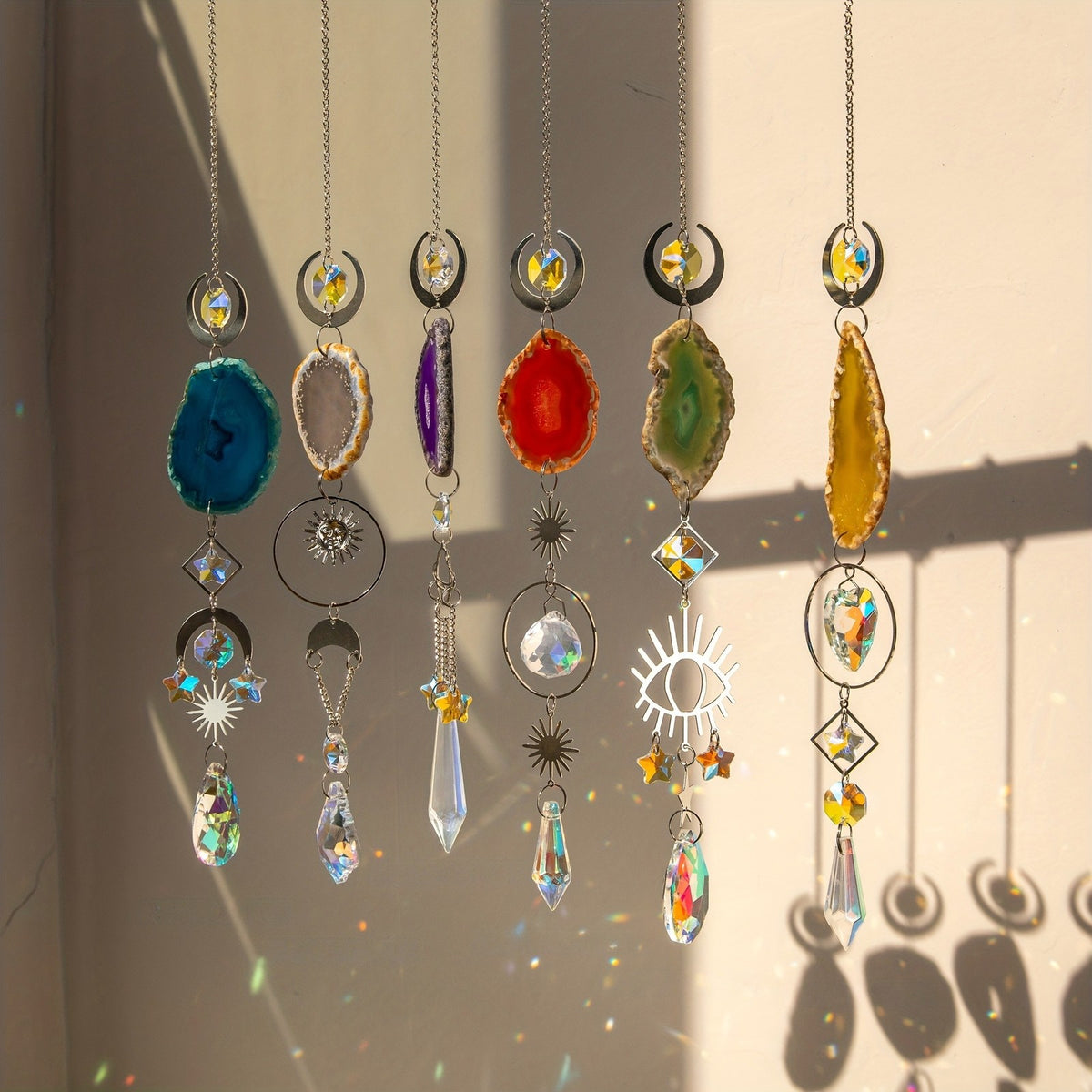 Agate Slice Suncatcher