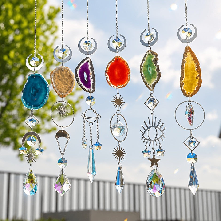 Agate Slice Suncatcher