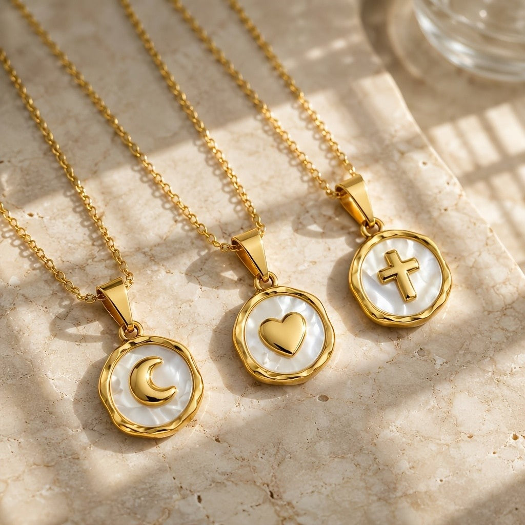 Symbolic Shell Pendant Necklace