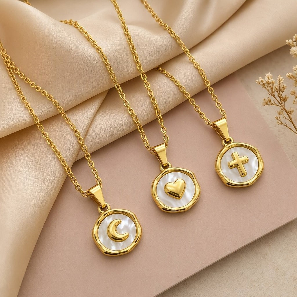 Symbolic Shell Pendant Necklace