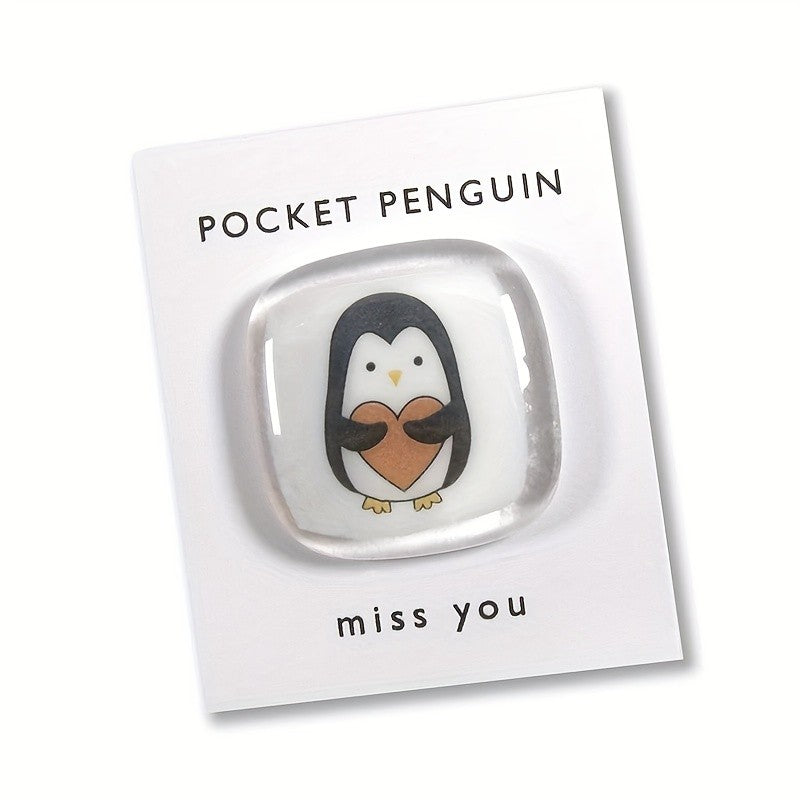 Penguin Heart Pocket Hug