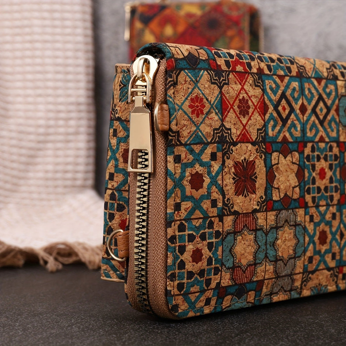 Colorful Mosaic Crossbody Bag